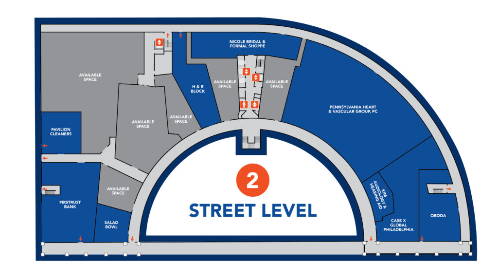 Street Level sitemap of Galman Pavilion Town Center (PDF linked earlier in the page)